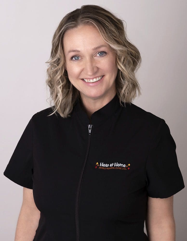 Jennifer Abbott, RHIP, CDP, founder of Hear At Home Mobile Hearing Clinic