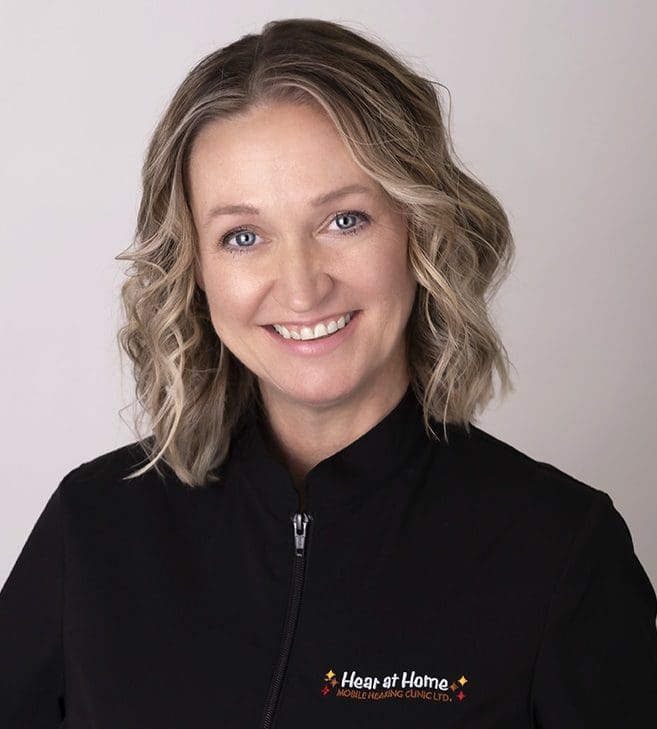 Jennifer Abbott, RHIP, CDP, founder of Hear At Home Mobile Hearing Clinic